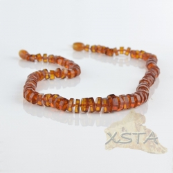 Adults amber cognac necklace tablets